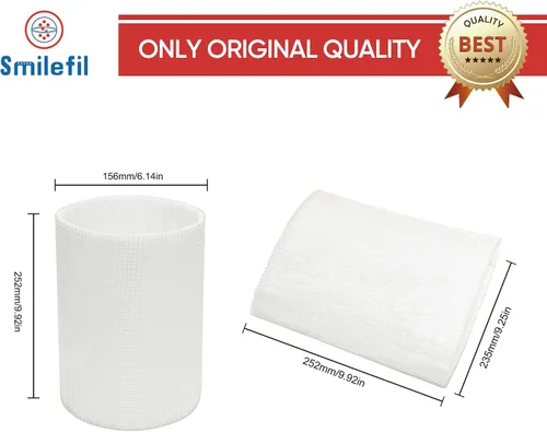 Miniatura 2 de Smilefil - Paquete de 4 fundas de repuesto para filtro de poste de alta calidad compatibles con purificadores de aire IQAir GC MultiGas Series