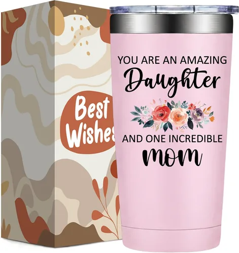 Grifarny Daughter Gifts from Mom, Dad - Mothers Day, Valentines Day Gifts for Daughters Adult - You are an Amazing Daughter Tumbler 20 oz