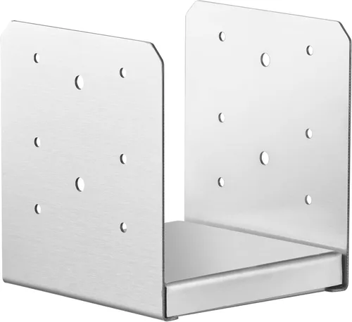 Miniatura 9 de VEVOR Base de Poste de 6" x 6", 10 Piezas Soporte de Anclaje de Poste Ajustable de Acero Inoxidable (Interno 5.9 x 5.5"), Base de Poste Ajustable