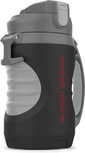 Miniatura 12 de HIGH SIERRA, [Libre de BPA] Botella de agua aislada de 64 onzas, boquilla de silicona, anclaje de valla integrado, mantiene el agua fría durante