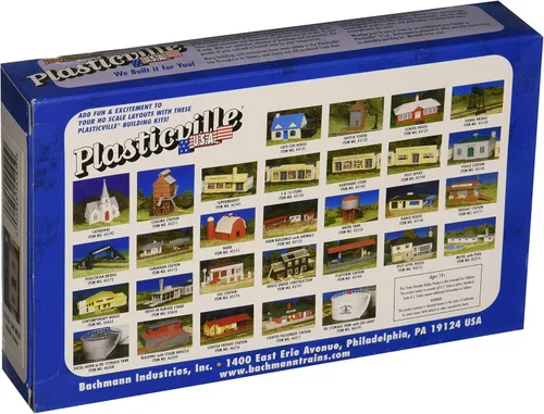 Miniatura 2 de Bachmann Trenes - PLASTICVILLE U.S.A. EDIFICIOS – KITS CLÁSICOS - ESTACIÓN DE POLICÍA - Escala HO