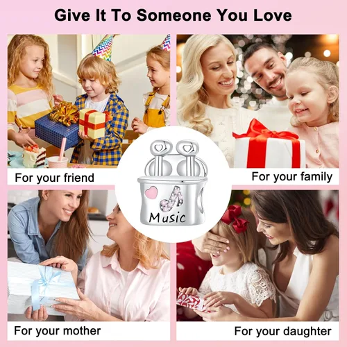 Miniatura 131 de Abalorios de plata de ley 925 con letras de la A ~ Z, para pulseras, collares, Día de San Valentín, Día de la Madre, joyería regalos para mujeres