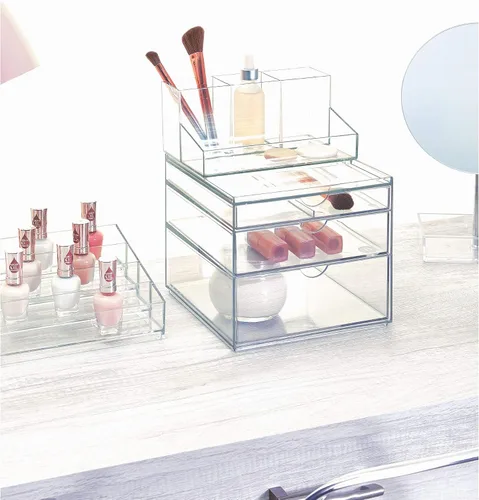 Miniatura 4 de iDesign Organizador de cosméticos, 4 secciones