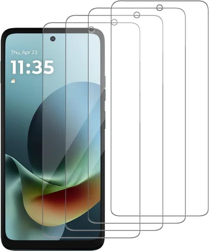 Miniatura 8 de Paquete de 4 protectores de pantalla de vidrio compatibles con Motorola Moto G Play (2021) / XT2093 [dureza 9H], vidrio templado de pantalla HD