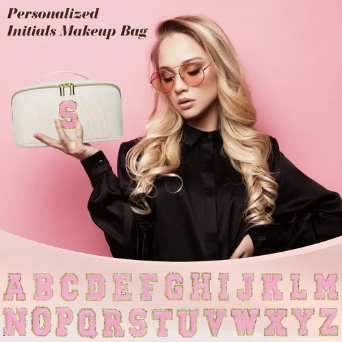 Miniatura 5 de Bolsa de cosméticos de viaje de gran capacidad, Beige, C Taza