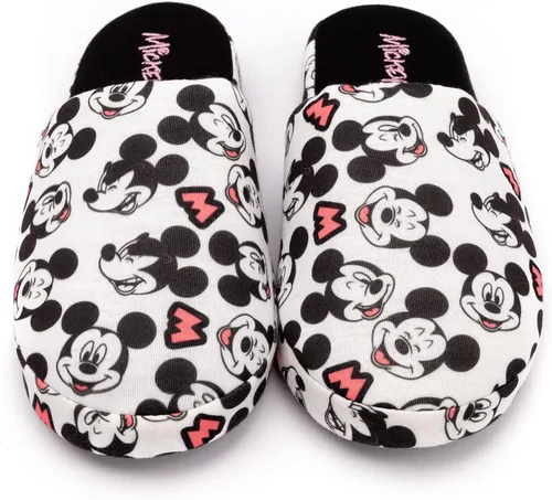 Miniatura 4 de Disney Mickey Mouse Womens Slippers All Over Print Ladies Shoes