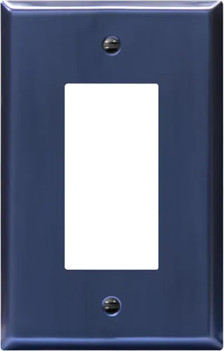 Miniatura 51 de LIDER Placa decorativa de pared de metal para interruptor o receptáculo, cubierta de salida de acero inoxidable, resistente a la corrosión