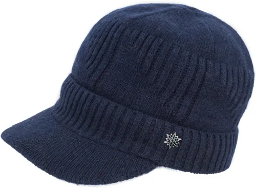 Miniatura 36 de Dahlia Gorro para hombre con visera - lana, sombrero de invierno con borde, forro polar