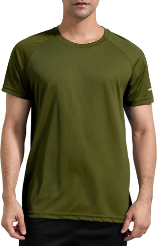 Miniatura 2 de Holure Camisa de entrenamiento de manga corta de secado rápido para hombre