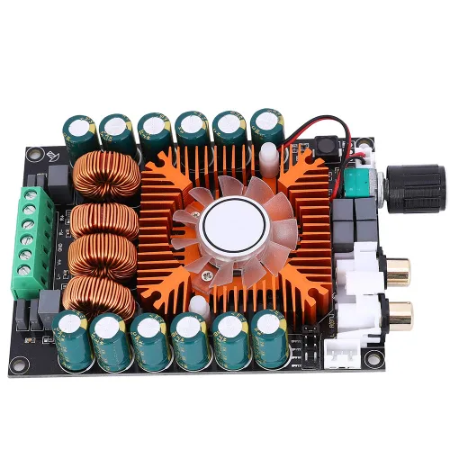Miniatura 5 de Oumefar 160W+160W Digital Audio Power Amplificador Junta de dos canales estéreo inteligente amplificador de potencia HiFi para cine en casa