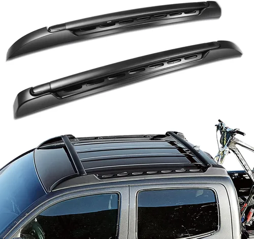 Miniatura 12 de SCITOO compatible con Rover LR3 Sport Utility 2005-2009, 2010-2016 Rover LR4 Sport Utility Juego de Barras Transversales de Techo de Aleación