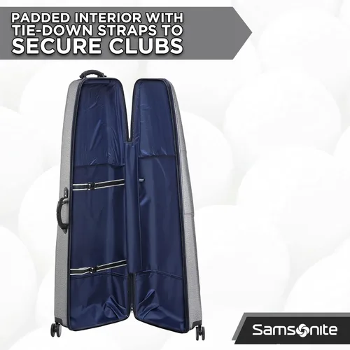 Miniatura 5 de Samsonite Tour Deluxe - Funda rígida para golf, bolsa de viaje de golf, carcasa ABS ligera y duradera, ruedas multidireccionales de 360 grados