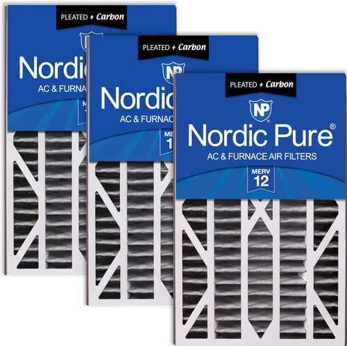 Miniatura 42 de Nordic Pure Filtros de aire de repuesto MERV 15 Plus Carbon Trion Air Bear Cub de 16 x 25 x 3 (15 13/16 x 24 5/16 x 3)