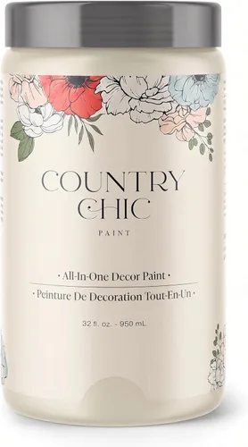 Miniatura 109 de Country Chic Pintura todo en uno estilo tiza para muebles, gabinetes, decoración del hogar, ecológica, acabado mate, imprimación incorporada y capa