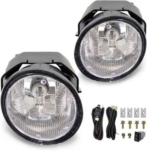 Miniatura 2 de Conjunto de lámparas antiniebla de conducción para Nissan Maxima 2000-2001 2000-2003 Sentra 2001-2004 Frontier 2002-2004 Xterra reemplazo de luz
