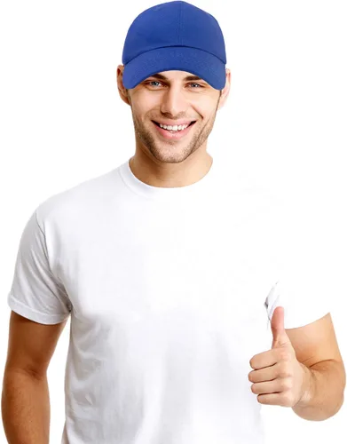 Miniatura 49 de DALIX Gorra de béisbol para papá, lisa, para hombre, mujer, algodón, ajustable, en blanco, sin estructurar, suave