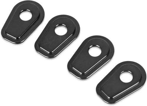 Miniatura 6 de LeosHi Adaptador de señales de giro de repuesto para motocicleta, espaciadores compatibles con Z400 Z650 Z900 Z900RS Z1000 Ninja400 Versys-X300 Negro