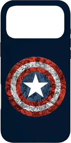 Miniatura 21 de Carcasa para iPhone 11, diseño de Capitán América, con escudo de cómics