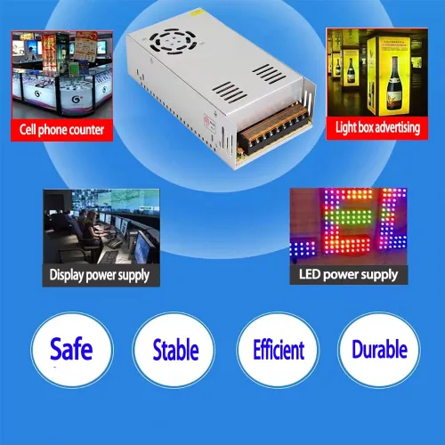 Miniatura 6 de 360W 12V 30A Fuente de alimentación conmutada SMPS 110V 220V AC a DC Convertidor Transformador para tira LED CCTV Impresora 3D Audio Coche Radio
