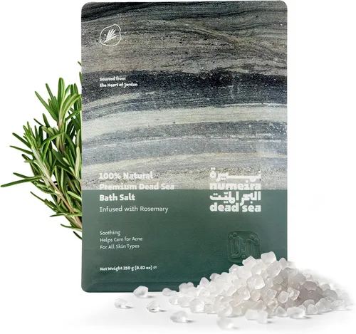 Sales del Mar Muerto para remojar, relajante baño de sal para rejuvenecimiento corporal, sales minerales naturales, sales de baño gruesas del mar