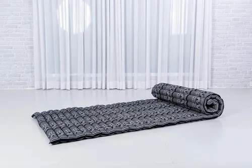 Miniatura 6 de Leewadee - Colchón plegable - Futón japonés enrollable -Alfombra de tatami triple pliegue - Cama de piso para invitados - Colchón de camping
