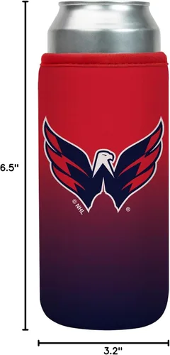 Miniatura 48 de Sok It CanSok NHL - Funda de neopreno aislada para cerveza y soda (Washington Capitals, funda para lata de 16 onzas)