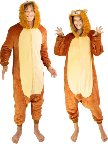 Miniatura 67 de Funziez! - Disfraz de Halloween para adultos, disfraz de animales y criaturas marinas, mameluco afelpado para cosplay, para mujeres y hombres