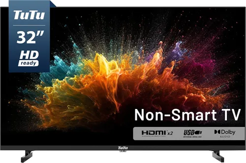 Miniatura 9 de TuTu TV LED de 22 pulgadas, TV de pantalla plana FHD 1080P con audio Dolby con HDMI, USB, VGA, RCA, TV o monitor no inteligente para habitación