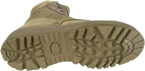 Miniatura 3 de MCRAE Mil-Spec Hot Weather Steel-Toe ASTM F2412-11 y F2413-11, suela de goma Vibram Sierra, resistente al aceite, ácido y antideslizante, botas