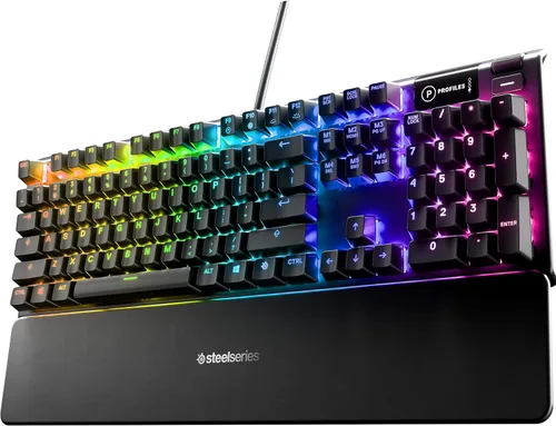 Miniatura 8 de SteelSeries Apex 3 TKL White RGB - Teclado para juegos — Factor de forma compacto sin llave — Iluminación RGB de 8 zonas — Resistente al agua y al