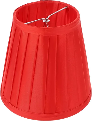 Miniatura 10 de Beaupretty Pantalla de lámpara pequeña para lámparas de mesa y luz de pie con clip de repuesto para pantalla de tela, cubierta de luz, color beige