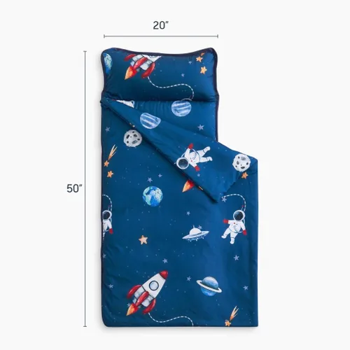 Miniatura 2 de Wake In Cloud - Tapete para siesta para niños pequeños con almohada y manta, para niños en jardín de infantes, guardería, preescolar, preescolar