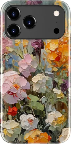 Miniatura 25 de LUHOURI Funda para iPhone 12 Mini, compatible con carga inalámbrica, doble capa, interior de silicona suave + carcasa exterior dura, bonito diseño