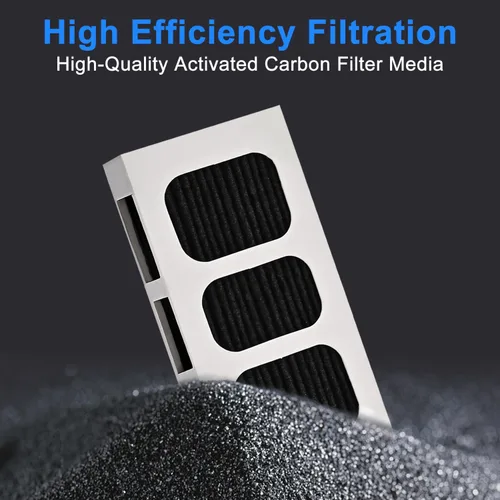 Miniatura 2 de Paquete de 6 filtros de aire de repuesto para refrigerador Paultra2, compatible con Frigidaire Pureair Ultra 2, Pure Air Ultra 2, Pureair Ultra II