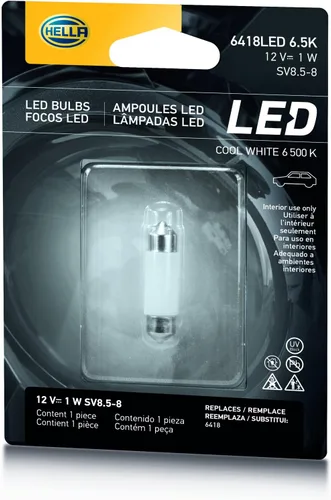 Miniatura 4 de HELLA Bombilla LED de rendimiento 6418LED 6.5K, 12 V, 1 W