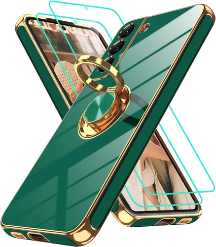 Miniatura 110 de Gritup Funda para Samsung Galaxy A14 5G: Funda Samsung A14 con 2 Protectores de Pantalla, Soporte de Anillo con Rotación 360°, Soporte Magnético