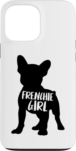 Miniatura 24 de Funda para iPhone 17 con diseño de bulldog francés con diseño divertido de Frenchie Girl
