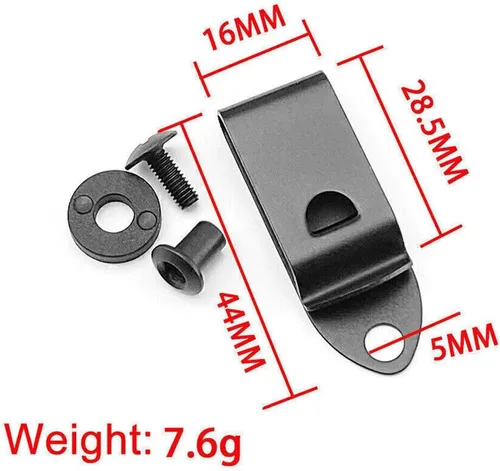 Miniatura 2 de TEAMWILL Funda K para cinturón con clip de cintura, funda para Kydex, IWB IWB-2, 2