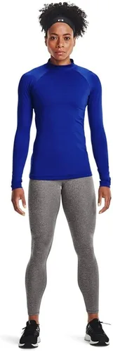 Miniatura 8 de Under Armour ColdGear Authentics - Camiseta de cuello alto falso para mujer