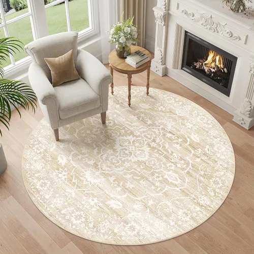 Miniatura 43 de Soalmost Alfombras de Área de 8 x 10 pies para Sala de Estar, Alfombras Resistentes a las Manchas y Lavables para Comedor, Cocina, Alfombra de Área