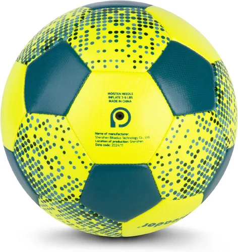 Miniatura 7 de PP PICADOR Balón de fútbol oficial de tamaño 5 para adultos jóvenes, entrenamiento de fútbol para deportes al aire libre e interior con bomba