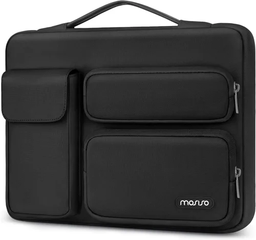 MOSISO 360 Funda Protectora para Laptop de 16 Pulgadas, Funda para Laptop de 15-15.6 Pulgadas Compatible con MacBook Pro 16, HP Acer Dell Lenovo