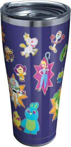 Miniatura 12 de Tervis Disney Pixar - Vaso aislado de doble pared con collage de Toy Story 4 hecho en Estados Unidos, mantiene las bebidas frías y calientes, 10