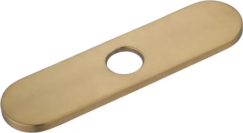 Miniatura 10 de Placa de cubierta de orificio para grifo de fregadero de 10 pulgadas para lavabo de baño y cocina, grifo de bronce frotado con aceite, placa