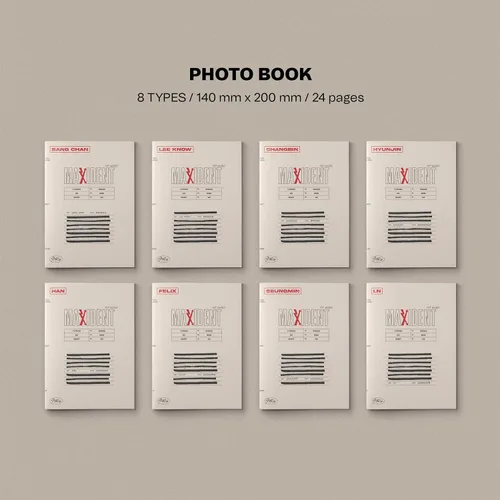 Miniatura 4 de Stray Kids - Mini álbum [MAXIDENT] (CASE Ver. / SEUNGMIN Ver.) Estuche de papel + libro de fotos + CD-R + papel de letras + tarjeta de fotos +