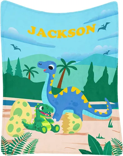 Miniatura 104 de Artsadd Manta de bebé personalizada para niños y niñas con nombre, manta personalizada con nombre de bebé con patrón de unicornio, manta