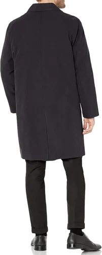 Miniatura 2 de LONDON FOG Abrigo impermeable Durham para hombre con cremallera