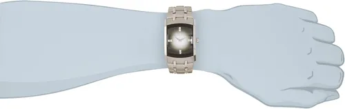 Miniatura 4 de Armitron Reloj de acero inoxidable acentuado con cristal genuino para hombre