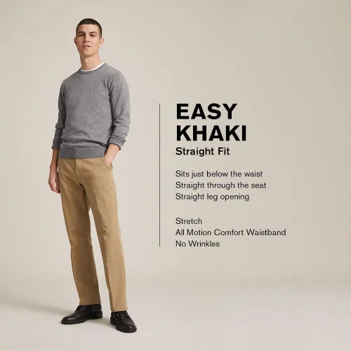 Miniatura 3 de Dockers Men's Straight Fit Easy Khaki Pants