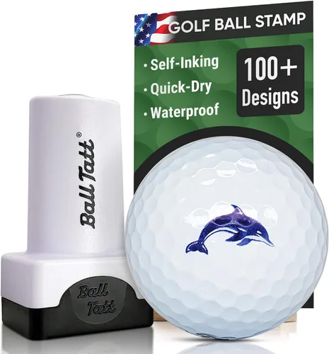 Miniatura 36 de Sello de pelota de golf - Marcador autoentintado - Herramienta de marcado permanente de secado rápido, sin fugas ni recargas, sello de golf
